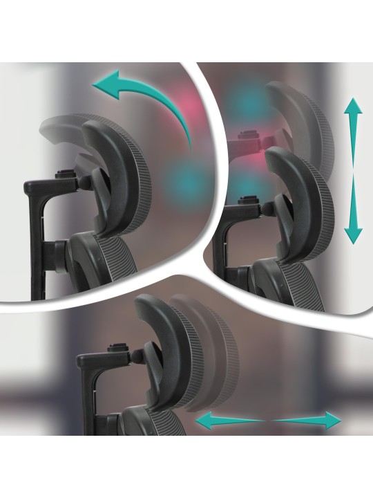 Bureaustoel Bryden, zwart