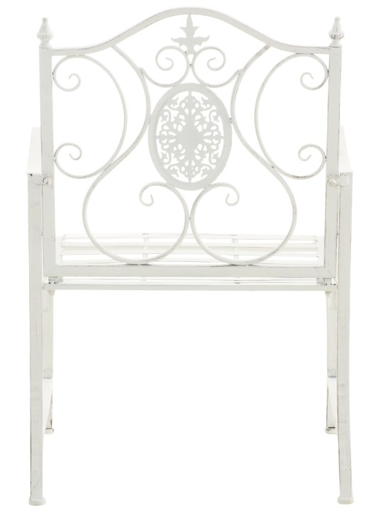 Set van 2 tuinstoelen Punjab, antiek wit