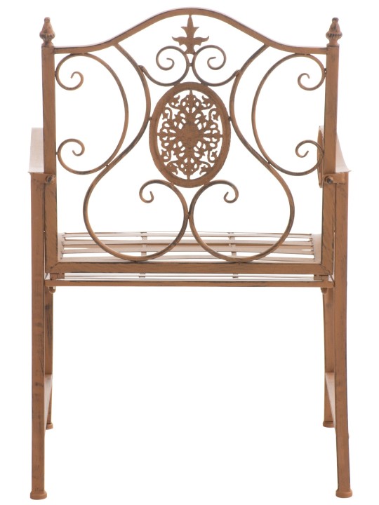 Set van 2 tuinstoelen Punjab, antiek bruin