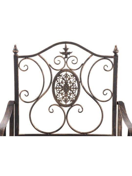 Set van 2 tuinstoelen Punjab, brons