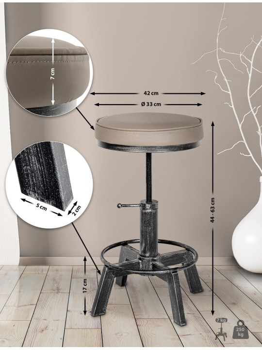 Kruk Destin, antiek zilver