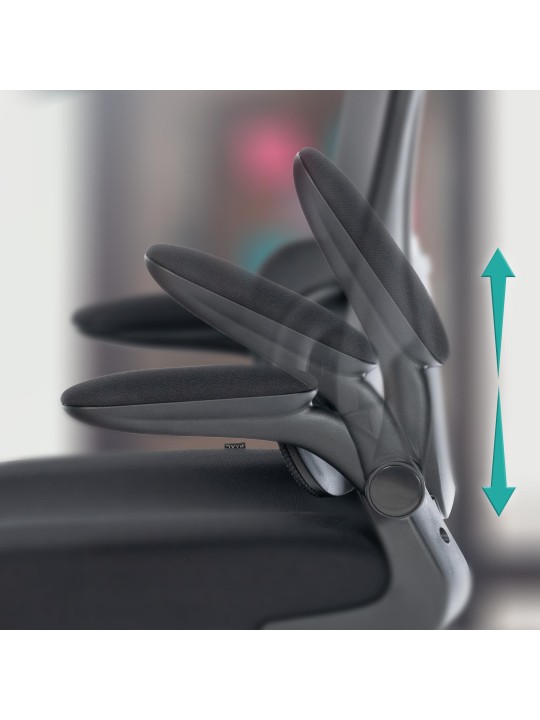 Bureaustoel Overton, zwart