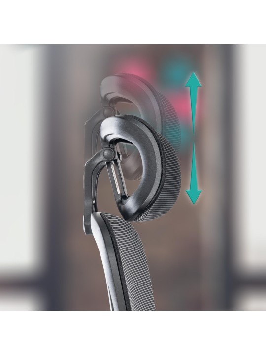 Bureaustoel Overton, zwart