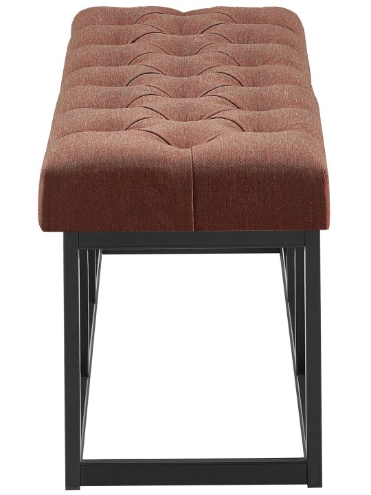 Bank Amun stof B100, bruin