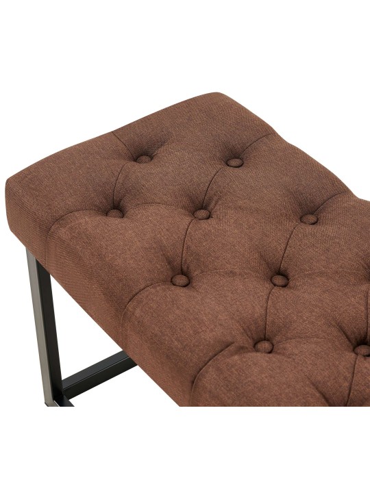 Bank Amun stof B100, bruin