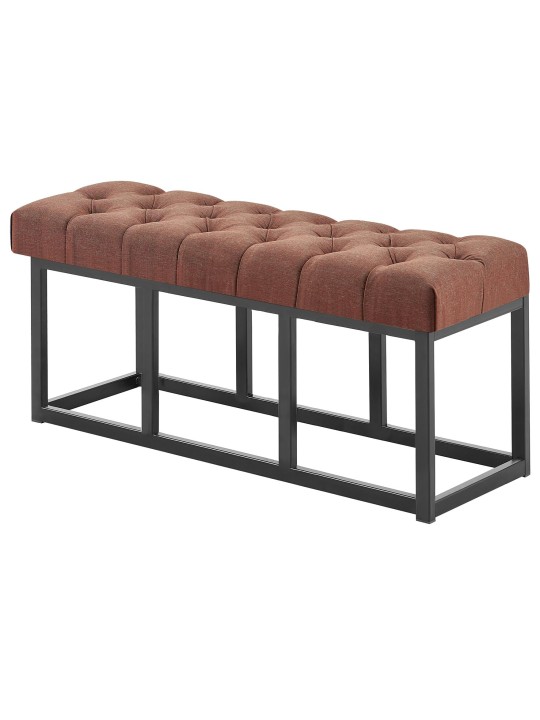 Bank Amun stof B100, bruin