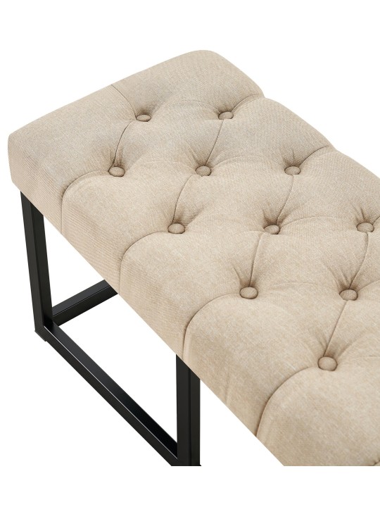 Bank Amun stof B120, taupe Bank Amun stof B120, taupe