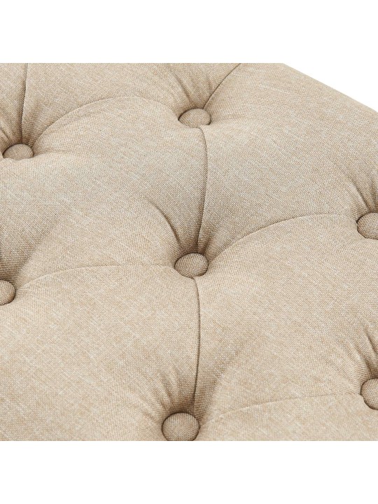 Bank Amun stof B120, taupe Bank Amun stof B120, taupe