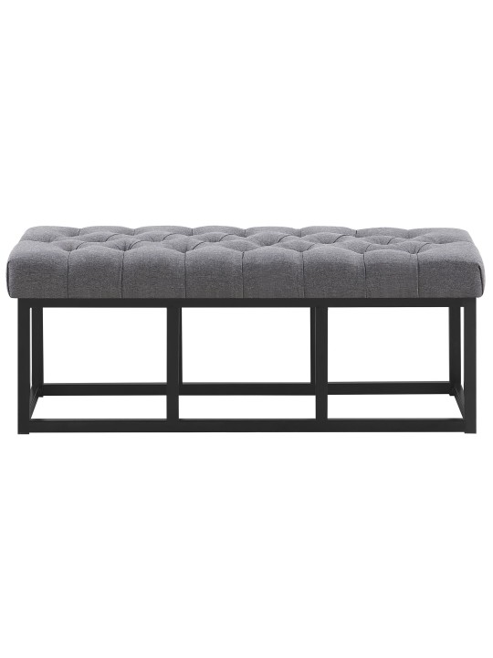 Bank Amun stof B120, donkergrijs Bank Amun stof B120, donkergrijs