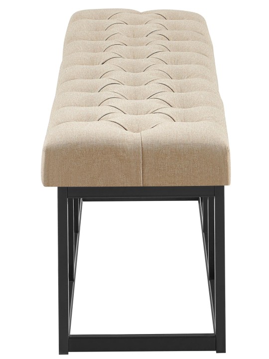 Bank Amun stof B150, taupe