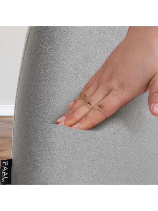 Barkruk Braga fluweel, grijs Barkruk Braga fluweel, grijs