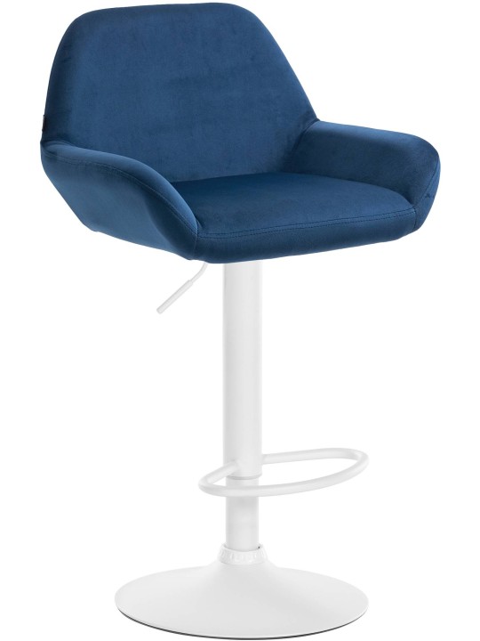 Barkruk Braga fluweel, blauw Barkruk Braga fluweel, blauw