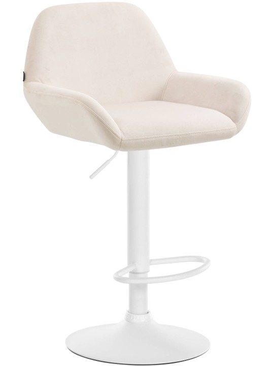 Barkruk Braga fluweel, crème Barkruk Braga fluweel, crème