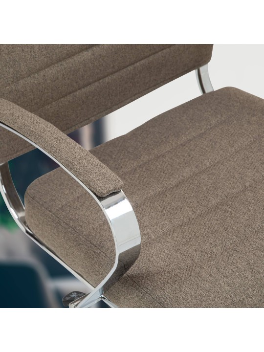 Bureaustoel Oakland stof, taupe