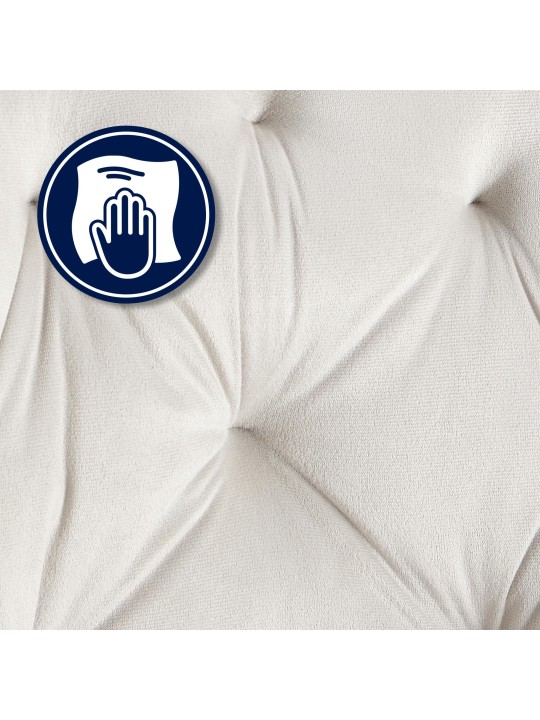 Bezoekersstoel Cassis fluweel, lichtgrijs