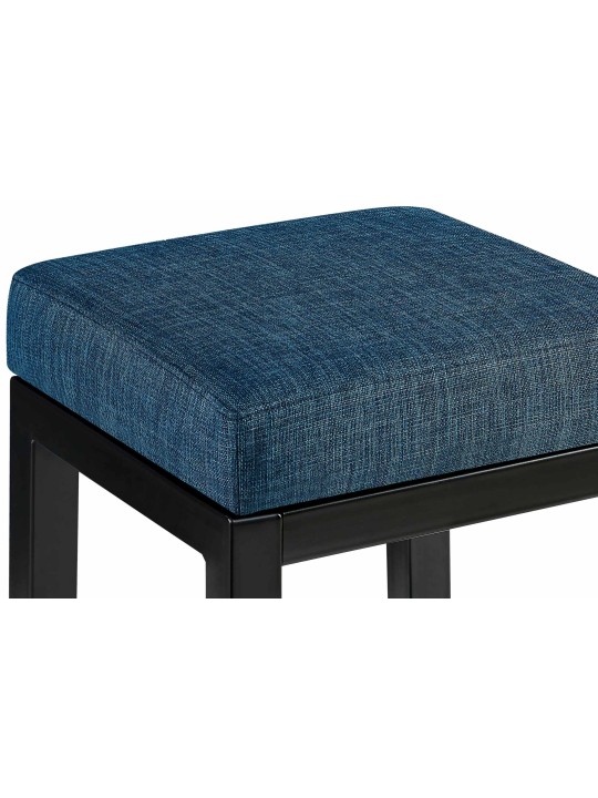 Barkruk Taylor B85 stof, blauw