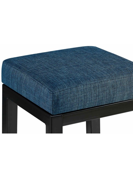 Barkruk Taylor B80 stof, blauw