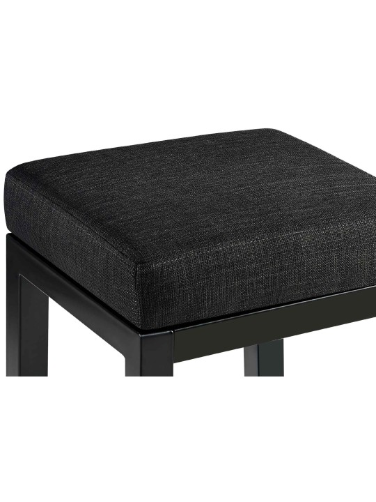 Barkruk Taylor B80 stof, donkergrijs