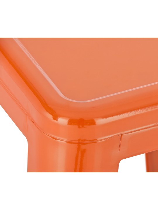 Set van 4 barkrukken Joshua, oranje