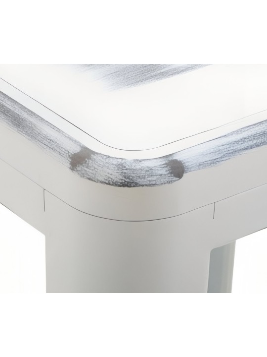 Set van 4 barkrukken Joshua, antiek wit Set van 4 barkrukken Joshua, antiek wit