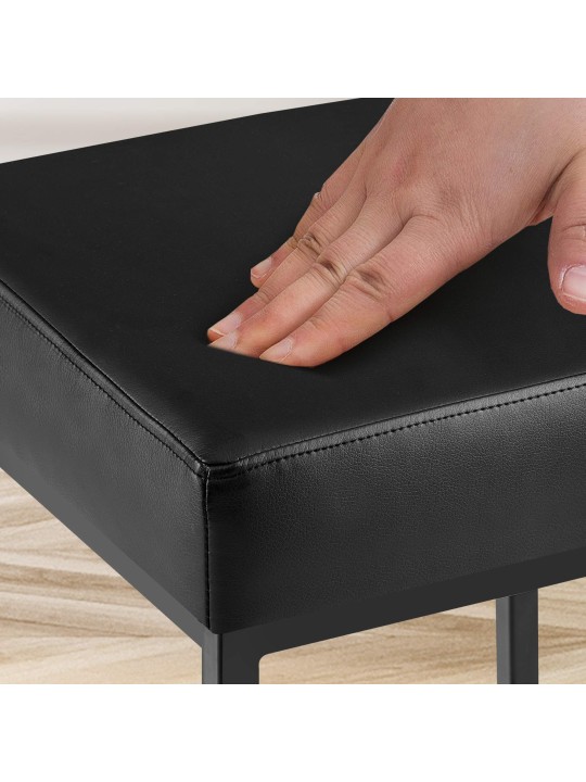 Barkruk Montreal B85, zwart