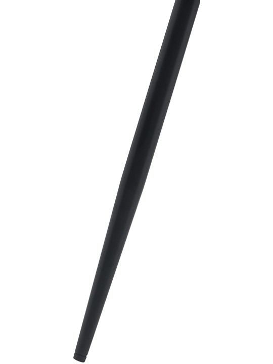 Bezoekersstoel Enid kunstleer, walnoot/zwart Bezoekersstoel Enid kunstleer, walnoot/zwart