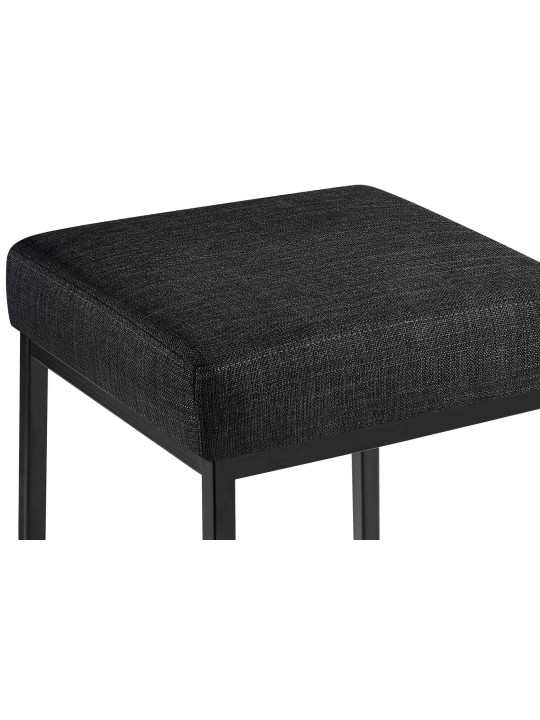 Set van 2 barkrukken Montreal 80 stof, donkergrijs