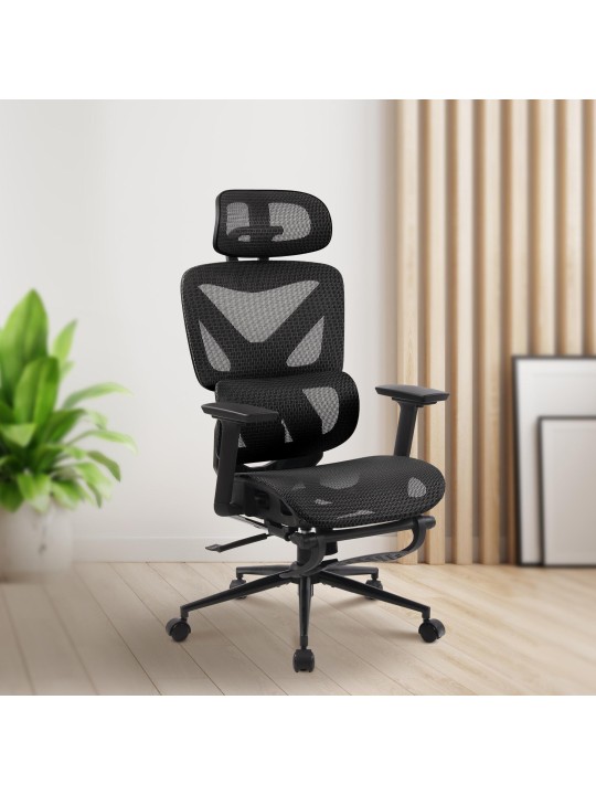 Bureaustoel Reston, zwart/zwart