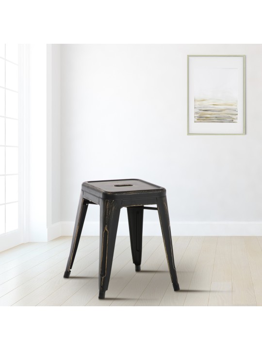 Kruk Armin antiek, zwart-goud