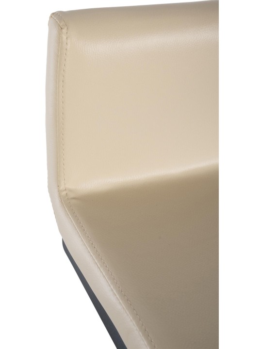 Barkruk Newport kunstleer B, crème