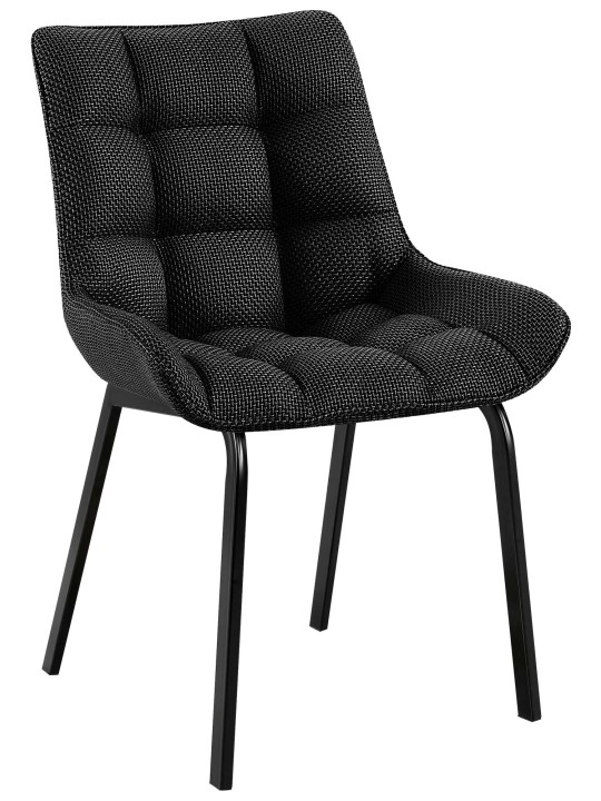 Stoel Saranda stof, titaniumgrijs Stoel Saranda stof, titaniumgrijs