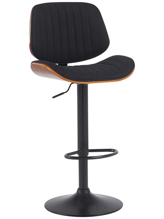 Barkruk Clawson stof, walnoot/zwart Barkruk Clawson stof, walnoot/zwart