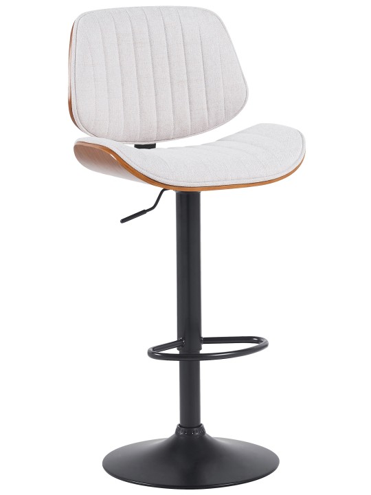 Barkruk Clawson stof, walnoot/crème Barkruk Clawson stof, walnoot/crème