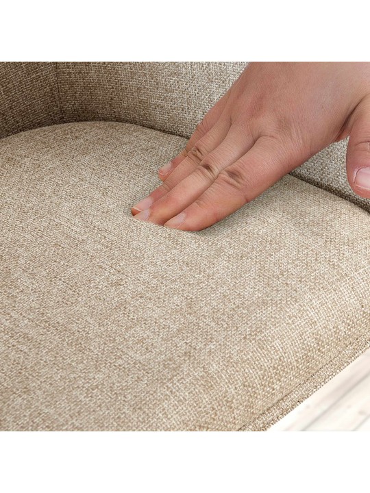 Stoel Tipton stof, taupe