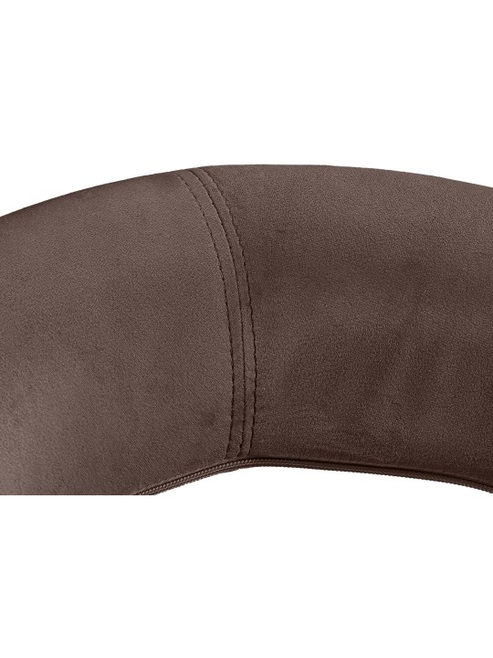 Barkruk Olinda fluweel, bruin