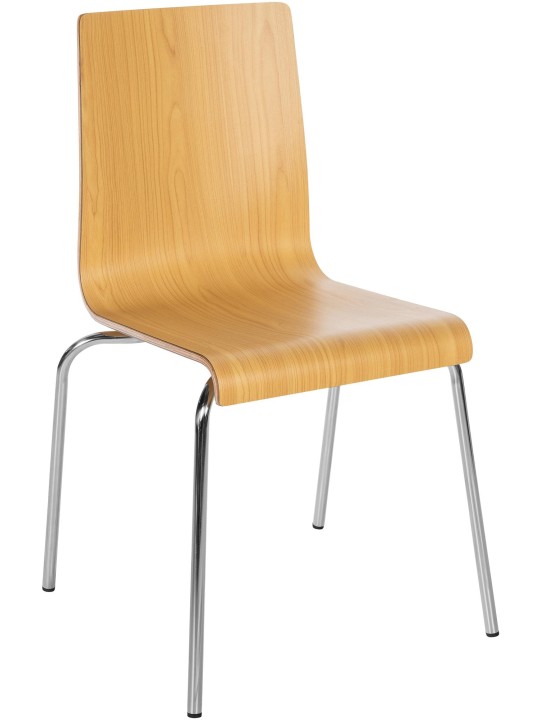 Besucherstuhl Gahanna, naturel