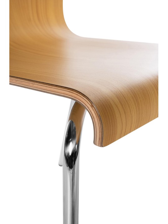 Besucherstuhl Gahanna, naturel