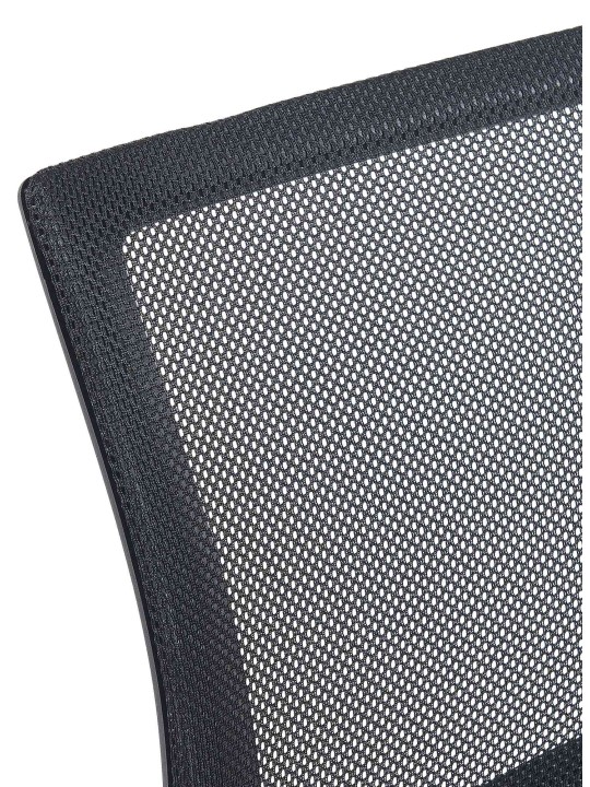 Set van 2 bezoekersstoelen Eureka, zwart