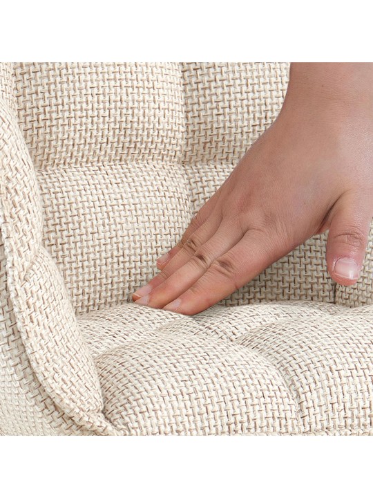 Stoel Tirana stof, ivoor Stoel Tirana stof, ivoor