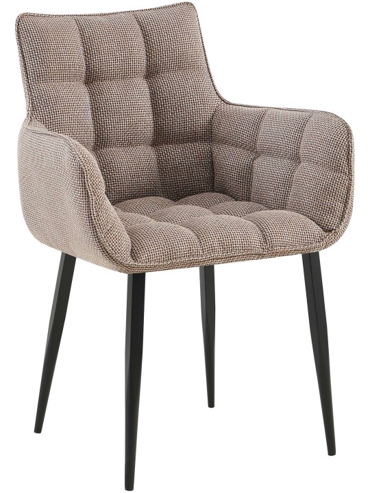 Stoel Tirana stof, terrabruin Stoel Tirana stof, terrabruin