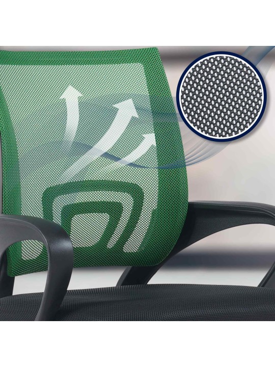 Bureaustoel Genius, groen