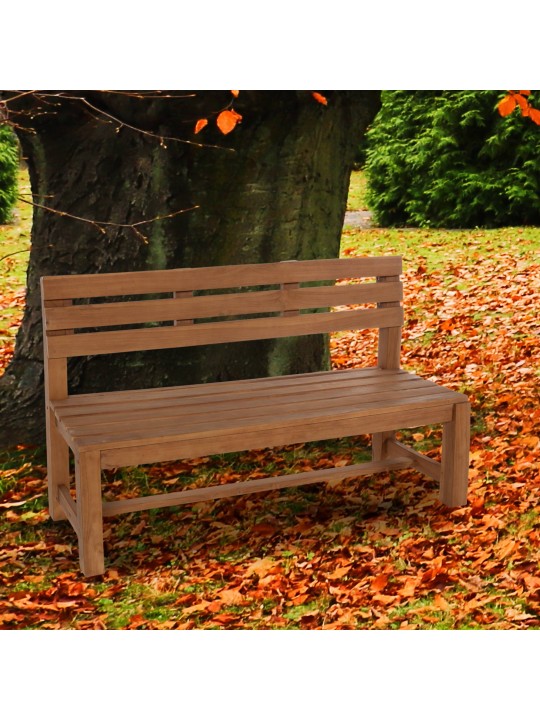 Teakhouten bank Augusta 120 cm, teak Teakhouten bank Augusta 120 cm, teak