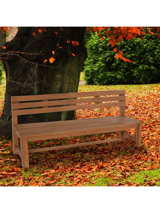 Teakhouten bank Augusta 200 cm, teak