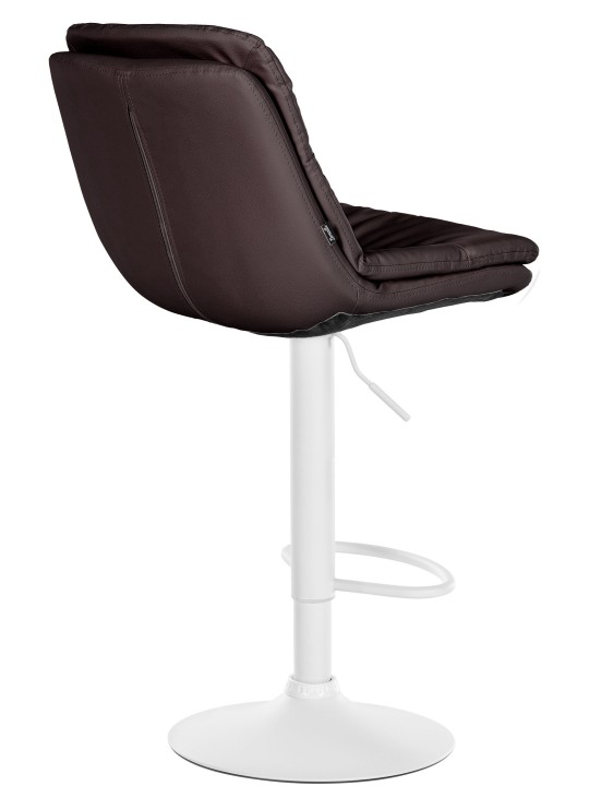 Barkruk Laurel kunstleer, bruin