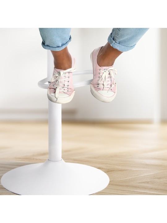 Set van 4 barkrukken Aveiro, wit