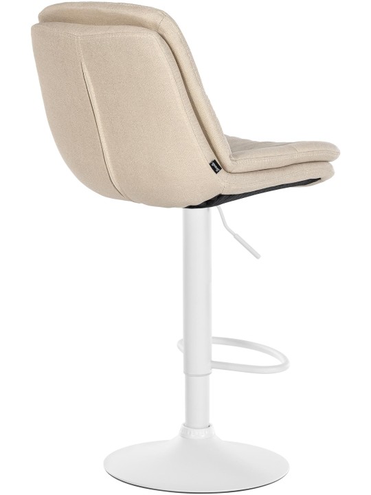 Barkruk Laurel stof, crème