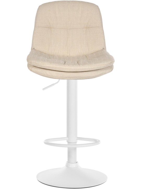 Barkruk Laurel stof, crème