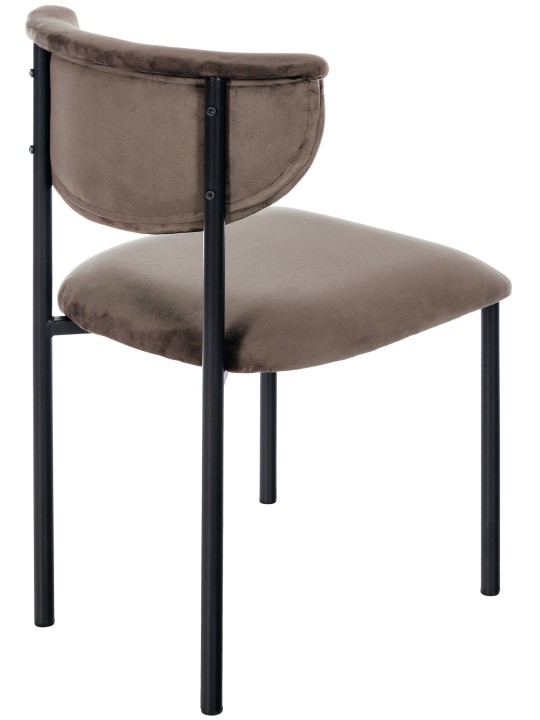 Besucherstuhl Gambell Samt, bruin Besucherstuhl Gambell Samt, bruin