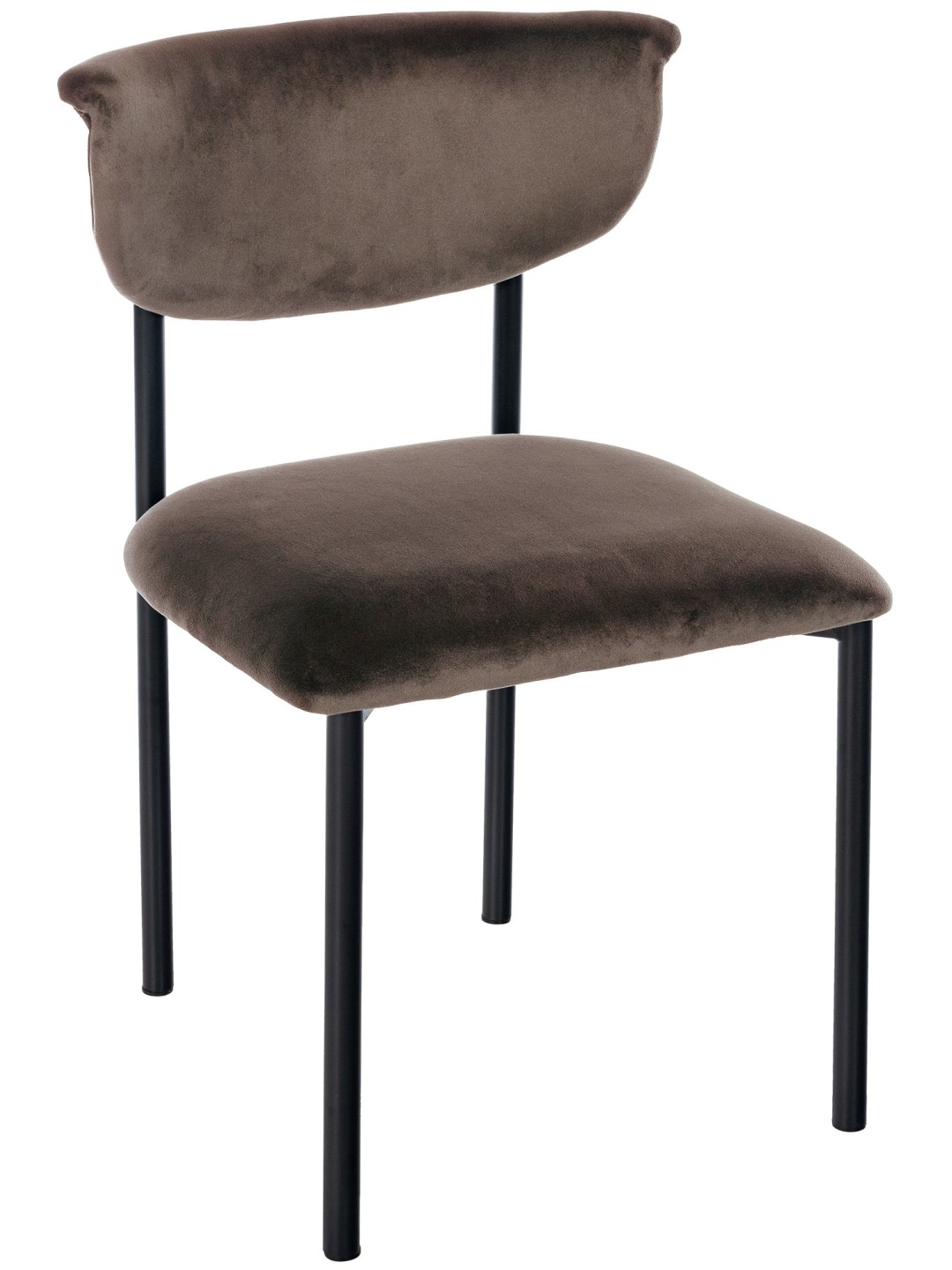 Besucherstuhl Gambell Samt, bruin