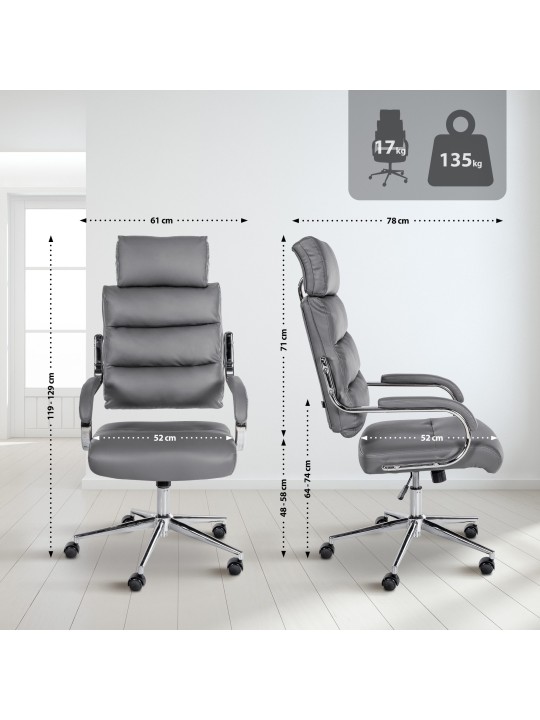 Bureaustoel Campo, grijs